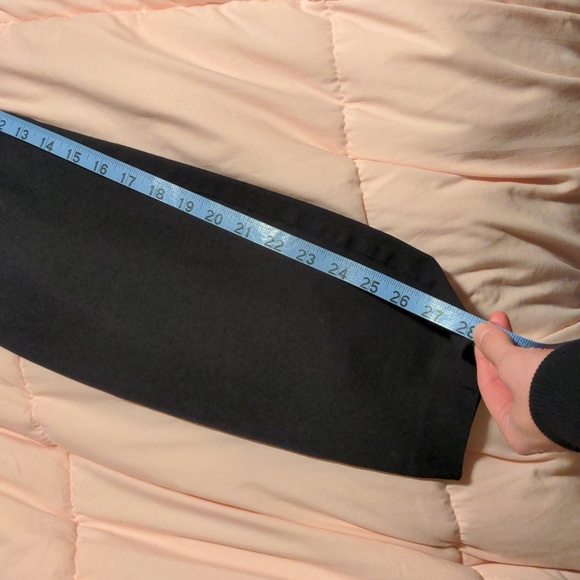 Alfani Black Straight Leg Dress Pants Size 6 - Picture 5 of 5
